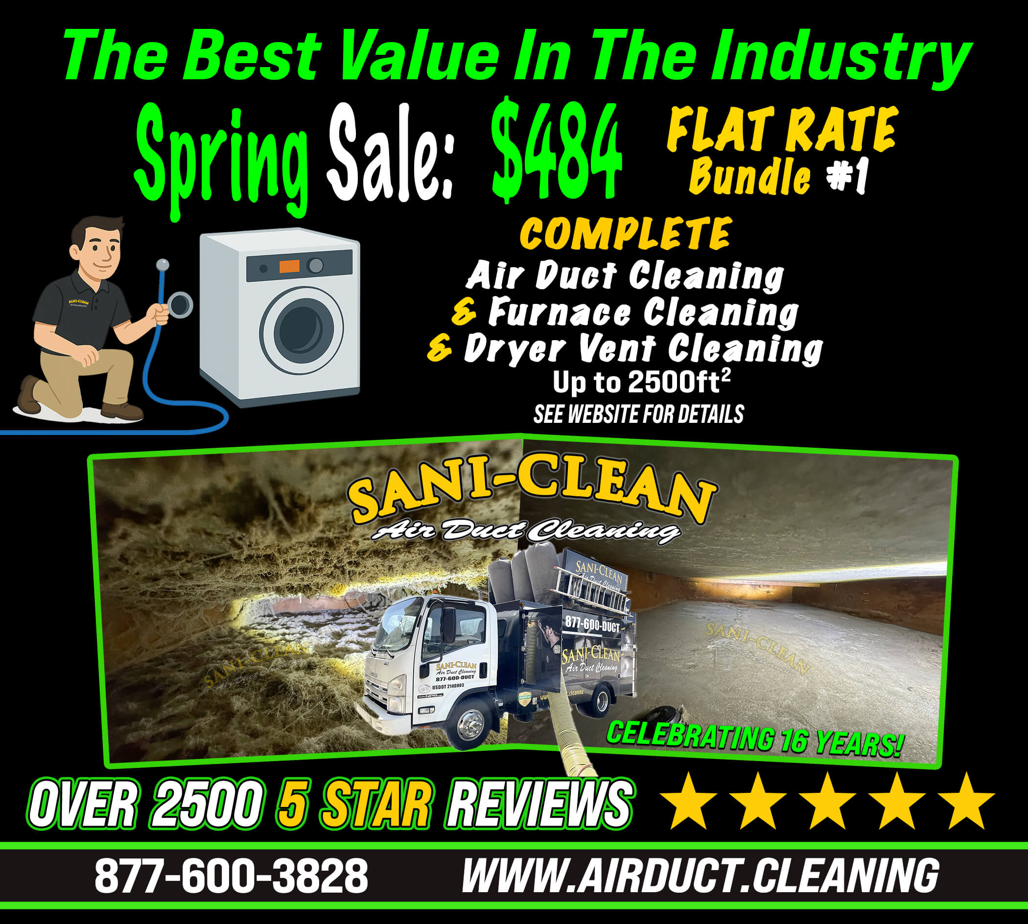 $484 for our 3 service bundle. Click to schedule